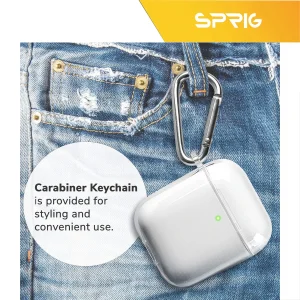 کاور اسپریگ مدل Transparent Guard مناسب برای کیس اپل ایرپاد Airpods 1 / Airpods 2