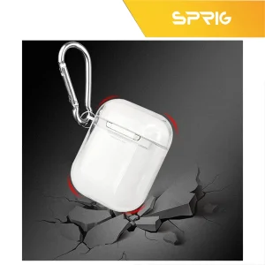 کاور اسپریگ مدل Transparent Guard مناسب برای کیس اپل ایرپاد Airpods 1 / Airpods 2