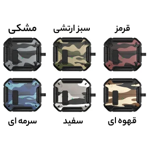کاور سامورایی مدل Quad-25 مناسب برای کیس هدفون سامسونگ Galaxy Buds 3 Pro / Buds 3