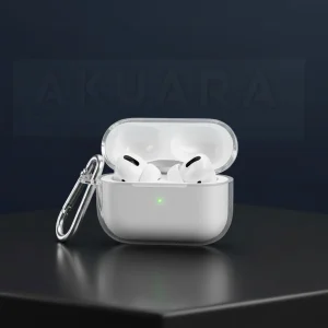 کاور آکوآرا مدل Clear مناسب برای کیس هدفون بی‌سیم اپل AirPods Pro 3