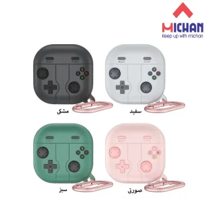 کاور میچان مدل Gamepad مناسب برای کیس Galaxy Buds /Buds pro/Buds 2/Buds 2 pro