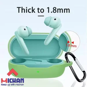 کاور میچان مدل silicone مناسب برای کیس هدفون بی سیم هوآوی FreeBuds SE