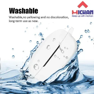 کاور میچان مدل silicone مناسب برای کیس هدفون بی سیم انکر Soundcore life P2 Mini