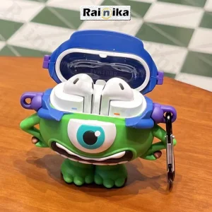کاور رینیکا مدل Galaxy 3Pro One Eyes Boy مناسب برای کیس هدفون سامسونگ Galaxy Buds 3 / Buds 3 Pro (2024) / Buds 3 Fe (2025)