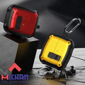 کاور میچان مدل Shild Lock مناسب برای کیس سامسونگ Galaxy buds 3/ 3 pro