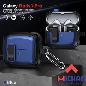 کاور میچان مدل Shild Lock مناسب برای کیس سامسونگ Galaxy buds 3/ 3 pro