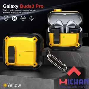 کاور میچان مدل Shild Lock مناسب برای کیس سامسونگ Galaxy buds 3/ 3 pro