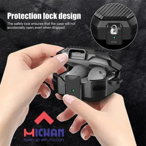 کاور میچان مدل Shilld مناسب برای کیس Galaxy Buds /Buds pro/Buds Live/Buds 2/Buds 2 pro
