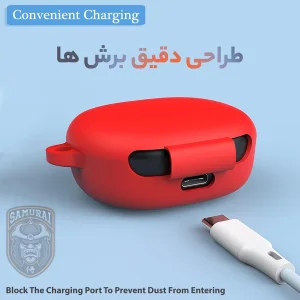 کاور سامورایی مدل Silk-8 مناسب برای کیس هدفون شیائومی Air 3 SE