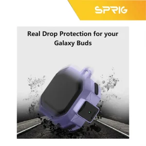 کاور اسپریگ مدل EggShell-SP مناسب برای کیس سامسونگ Galaxy Buds FE