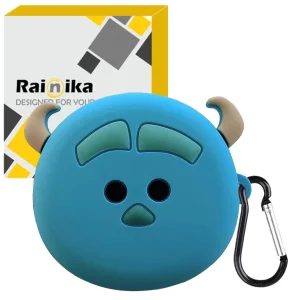 کاور رینیکا مدل Buds Blue Bull مناسب برای کیس هدفون بی سیم سامسونگ Galaxy Buds Live / Buds Pro / buds 2 / buds 2 pro / Fe
