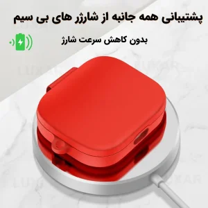 کاور لوکسار مدل 100 - Buds5 _Silicone  مناسب برای کیس شیائومی Redmi Buds 5