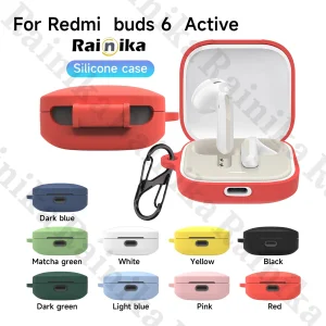 کاور رینیکا مدل Buds6 Active مناسب برای کیس هدفون بی سیم شیائومی Redmi Buds 6 Active