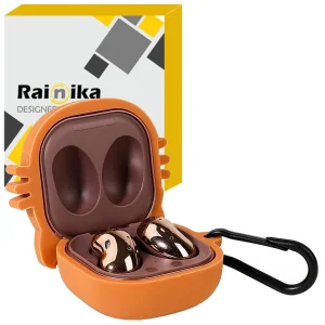 کاور رینیکا مدل Buds Funny Cute Cat مناسب برای کیس هدفون بی سیم سامسونگ Galaxy Buds Live / Buds Pro / buds 2 / buds 2 pro / Fe
