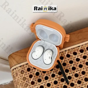 کاور رینیکا مدل Buds Funny Cute Cat مناسب برای کیس هدفون بی سیم سامسونگ Galaxy Buds Live / Buds Pro / buds 2 / buds 2 pro / Fe