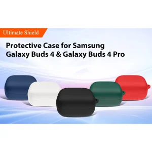 کاور آلتیمیت شیلد مدل Silicone UL مناسب برای کیس هدفون بی‌سیم سامسونگ Galaxy Buds 4 Pro
