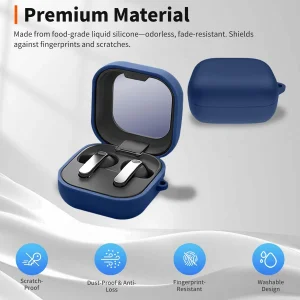 کاور آلتیمیت شیلد مدل Silicone UL مناسب برای کیس هدفون بی‌سیم سامسونگ Galaxy Buds 4 Pro