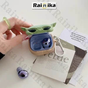 کاور رینیکا مدل Buds Alien YD مناسب برای کیس هدفون بی سیم سامسونگ Galaxy Buds Live / Buds Pro / buds 2 / buds 2 pro / Fe