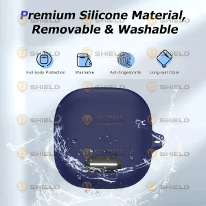 کاور آلتیمیت شیلد مدل Silicone-UL مناسب برای کیس هدفون بی سیم انکر Liberty 4 NC
