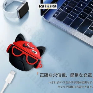 کاور رینیکا مدل Galaxy 3Pro Dog Tide مناسب برای کیس هدفون سامسونگ Galaxy Buds 3 / Buds 3 Pro (2024) / Buds 3 Fe (2025)