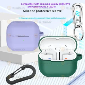 کاور آلتیمیت شیلد مدل Silicon-UL مناسب برای کیس هدفون بی سیم سامسونگ Galaxy Buds 3 / 3 Pro