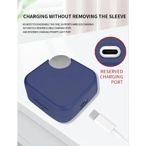کاور آکوآرا مدل Silicone مناسب برای کیس هدفون بیسیم ناتینگ CMF Buds 2 Pro
