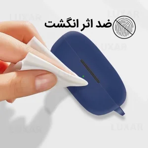 کاور لوکسار مدل سیلیکونی - 100 مناسب برای کیس هدفون بی سیم QCY T17