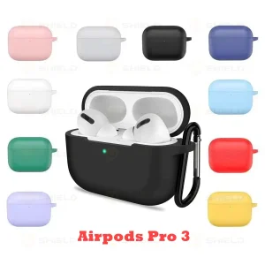 کاور آلتیمیت شیلد مدل Silicone UL مناسب برای کیس اپل AirPods Pro 3