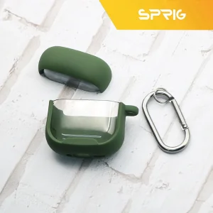 کاور اسپریگ مدل Clear BMP مناسب برای کیس اپل Air Pods 4 / 4 ANC
