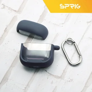 کاور اسپریگ مدل Clear BMP مناسب برای کیس اپل Air Pods 4 / 4 ANC