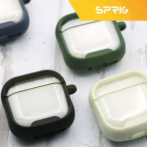کاور اسپریگ مدل Clear BMP مناسب برای کیس اپل Air Pods 4 / 4 ANC