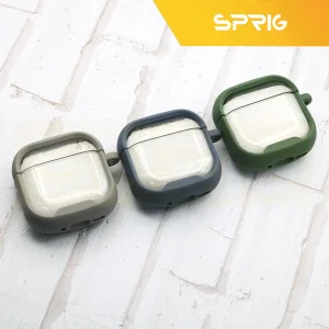 کاور اسپریگ مدل Clear BMP مناسب برای کیس اپل Air Pods 4 / 4 ANC