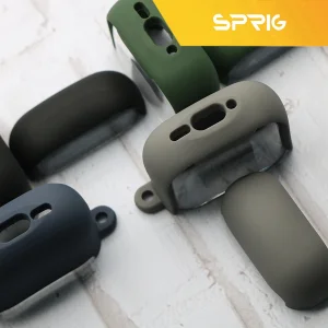 کاور اسپریگ مدل Clear BMP مناسب برای کیس اپل Air Pods 4 / 4 ANC