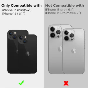 محافظ لنز دوربین آهااستایل مدل WG62-1 مناسب برای گوشی موبایل اپل iPhone 13 / 13 mini