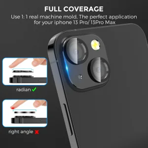 محافظ لنز دوربین آهااستایل مدل WG62-1 مناسب برای گوشی موبایل اپل iPhone 13 / 13 mini