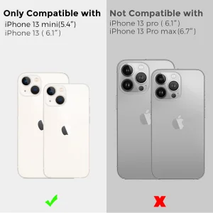 محافظ لنز دوربین آهااستایل مدل WG62-1 مناسب برای گوشی موبایل اپل iPhone 13 / 13 mini