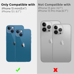 محافظ لنز دوربین آهااستایل مدل WG62-1 مناسب برای گوشی موبایل اپل iPhone 13 / 13 mini