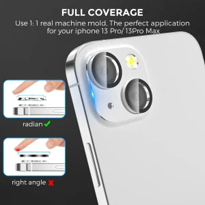 محافظ لنز دوربین آهااستایل مدل WG62-1 مناسب برای گوشی موبایل اپل iPhone 13 / 13 mini