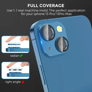 محافظ لنز دوربین آهااستایل مدل WG62-1 مناسب برای گوشی موبایل اپل iPhone 13 / 13 mini