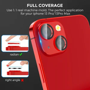محافظ لنز دوربین آهااستایل مدل WG62-1 مناسب برای گوشی موبایل اپل iPhone 13 / 13 mini