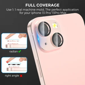 محافظ لنز دوربین آهااستایل مدل WG62-1 مناسب برای گوشی موبایل اپل iPhone 13 / 13 mini