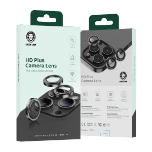 محافظ لنز دوربین گرین لاین مدل   HD Plus مناسب برای گوشی موبایل اپل iPhone 13 / 13 Mini