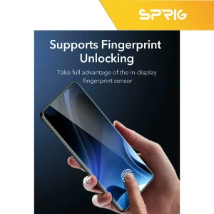محافظ لنز دوربین اسپریگ مدل 3D-FU مناسب برای گوشی موبایل سامسونگ Galaxy S23 Ultra به همراه محافظ صفحه نمایش