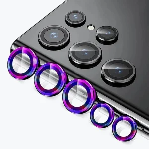 محافظ لنز دوربین اپیکوی مدل HD-ColorLens مناسب برای گوشی موبایل سامسونگ Galaxy S24 Ultra