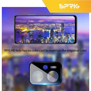 محافظ لنز دوربین اسپریگ مدل 3D-FU مناسب برای گوشی موبایل شیائومی Poco X4 GT به همراه محافظ صفحه نمایش