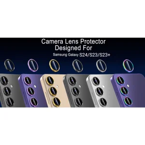 محافظ لنز دوربین اپیکوی مدل HD-ColorLens مناسب برای گوشی موبایل سامسونگ Galaxy S24 / S23 / S23 Plus