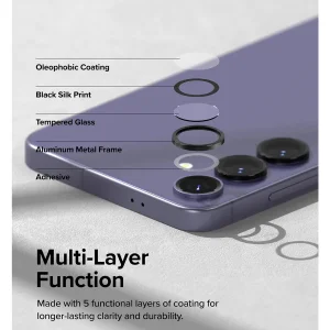 محافظ لنز دوربین اپیکوی مدل HD-ColorLens مناسب برای گوشی موبایل سامسونگ Galaxy S24 / S23 / S23 Plus