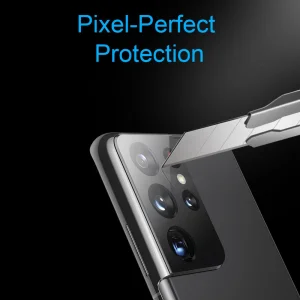 محافظ لنز دوربین اپیکوی مدل 3D مناسب برای گوشی موبایل سامسونگ Galaxy S21 Ultra