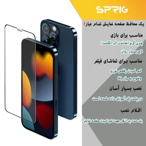 محافظ لنز دوربین اسپریگ مدل 3D-FU مناسب برای گوشی موبایل شیائومی Poco X3 / X3 NFC / X3 Pro به همراه محافظ صفحه نمایش