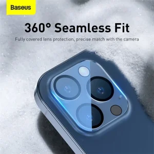 محافط لنز دوربین باسئوس مدل sgapiph61p-ajt02 مناسب برای گوشی موبایل اپل Iphone 12 Pro
